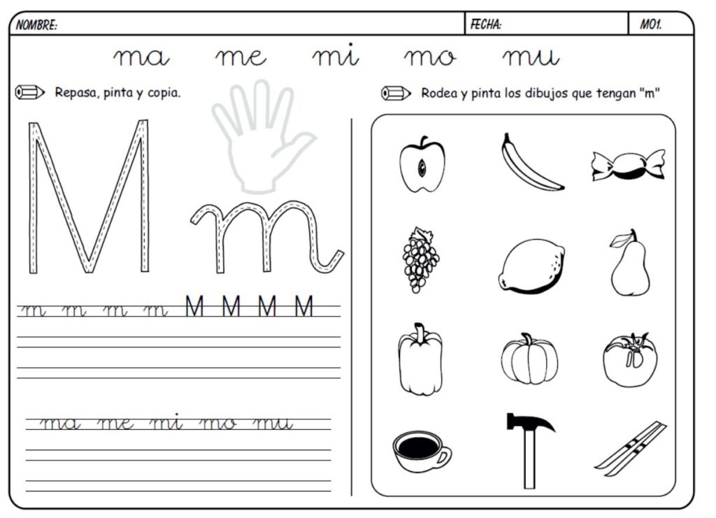 Cuaderno para ejercicios de caligrafía descarga en pdf