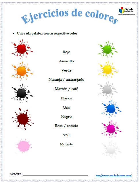 Cuadernillo para enseñar los colores pdf gratis