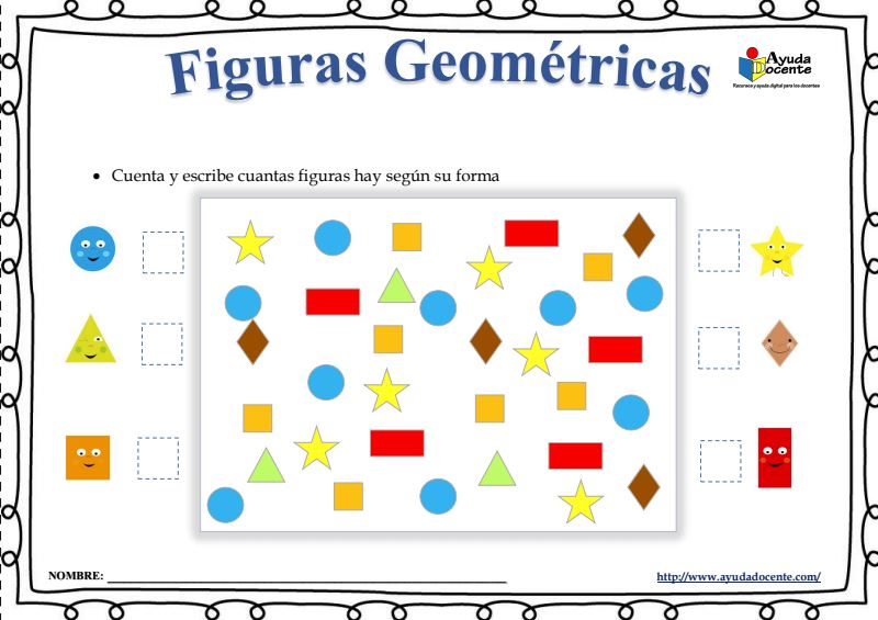 Aprendiendo las figuras geométricas