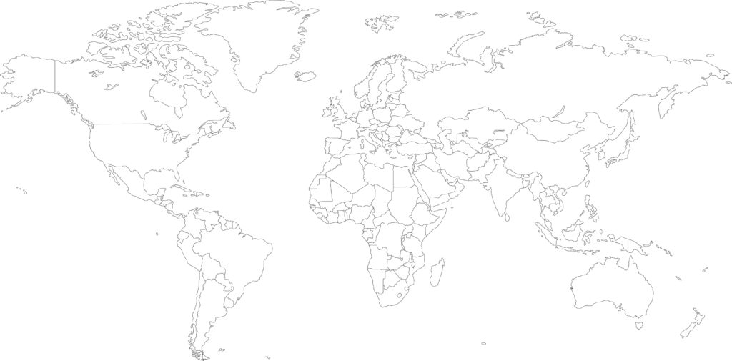 mapa del mundo para colorear